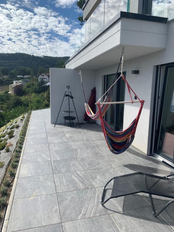 Appartement Moderne Avec Vue Panoramique A Jongny Proche De Montreux Exteriér fotografie