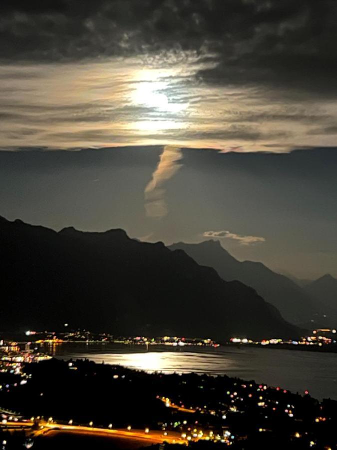 Appartement Moderne Avec Vue Panoramique A Jongny Proche De Montreux Exteriér fotografie